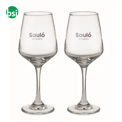 Set di 2 bicchieri da vino - CHEERS - Immagine 2